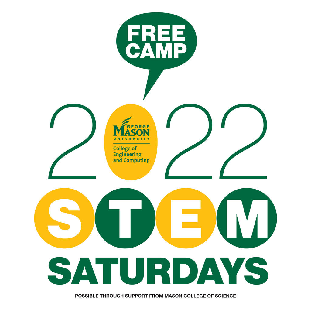 Green and yellow logo used for STEM Summer Saturdays
